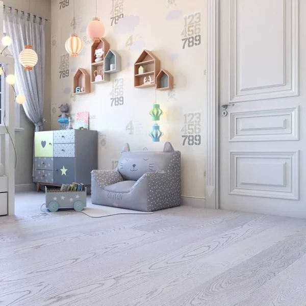 Parchet stratificat Polarwood Pw Oak Premium Elara White Matt 14x188x2000mm