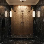 Mozaic sticla, auriu, perete, 300x300x8 mm, A-MGL08-XX-009, Midas