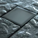 Mozaic sticlă argintiu finisaj mixt lucios mat 300x300mm Midas - Mozaic din sticla