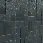 Mozaic sticlă argintiu finisaj mixt lucios mat 300x300mm Midas - Mozaic din sticla