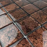 Mozaic sticlă maro-auriu cu finisaj lucios 300x300mm Midas - Mozaic din sticla
