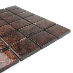 Mozaic sticlă maro-auriu cu finisaj lucios 300x300mm Midas - Mozaic din sticla