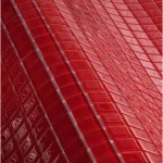 Mozaic sticlă roșu finisaj lucios 30x30 cm, Midas - Mozaic din sticla