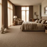 Mochetă maro, de trafic intens, cu fir buclat, Master AB 45, Balta ITC, 4ml