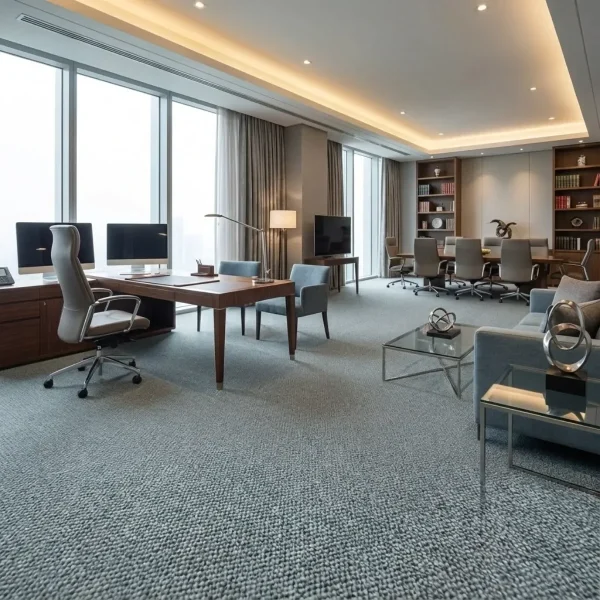 Mochetă poliamidă gri, buclata, Balta Master AB, 960, 4ml