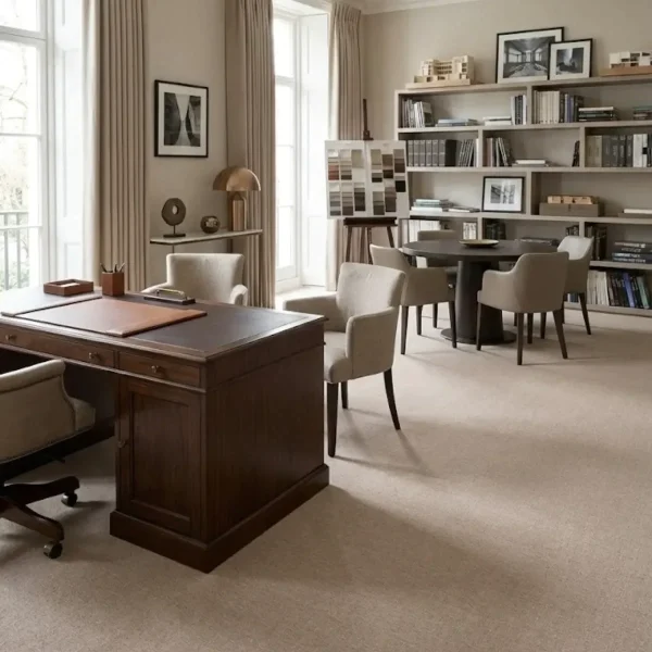 Mochetă Bej Balta ITC Altona UX 34 cu Fir Tăiat Velur 4 ML