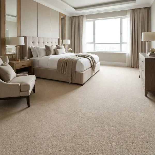 Mochetă Groasă Bej-Gri cu Fir Tăiat, Vivid Opulence 39, Wild Luxury, ITC, 400 cm