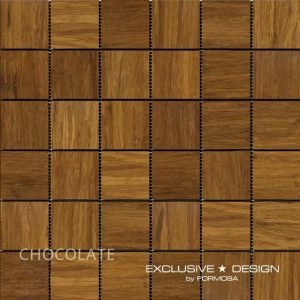 Mozaic bambus 48x48 mm chocolate A-BM5X5-R3-XXX Midas