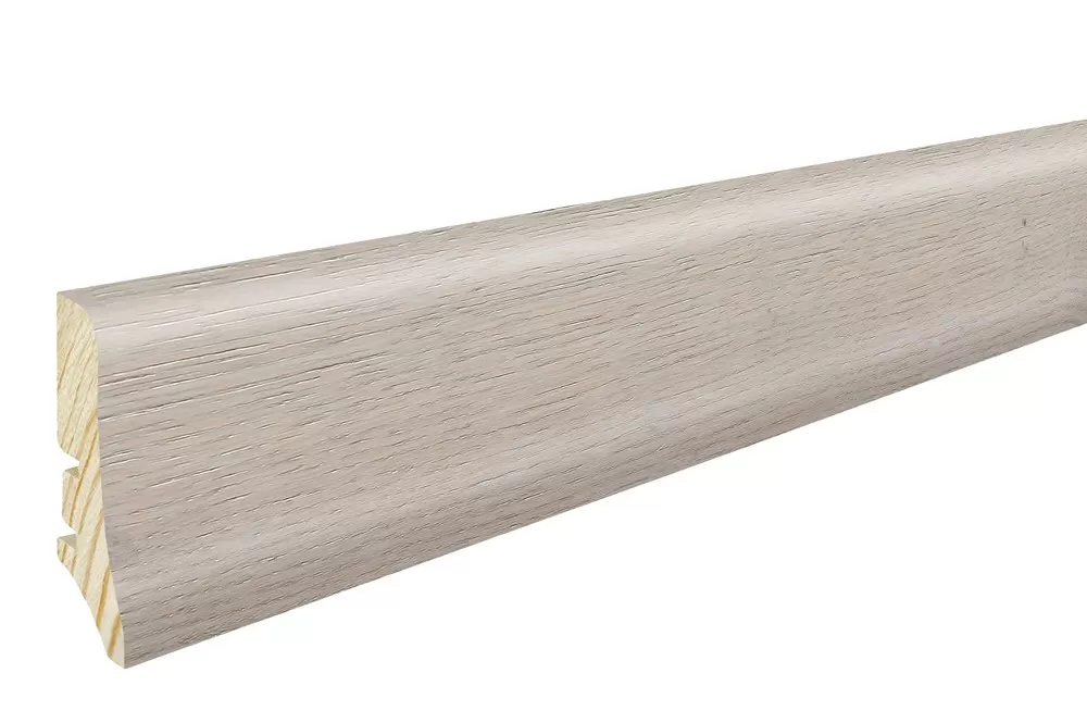 Plinta lemn Barlinek Furnir Stejar Baituit Gri Lacuit - Touch P2001242A 2200mm LIS-DBE-POP-220-058-P20
