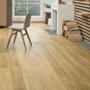 Parchet stratificat stejar, lac mat, Barlinek Caramel Grande Scurt, 180x1090x14 mm