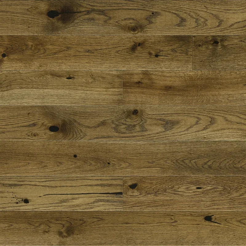 Parchet stratificat stejar maro închis, lac mat, 130x2200x14 mm, Barlinek Nugat Piccolo