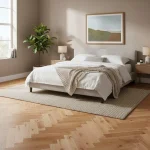 Parchet stratificat stejar, uleiat rustic, Grand Canyon Herringbone, Barlinek, 130x725x14 mm
