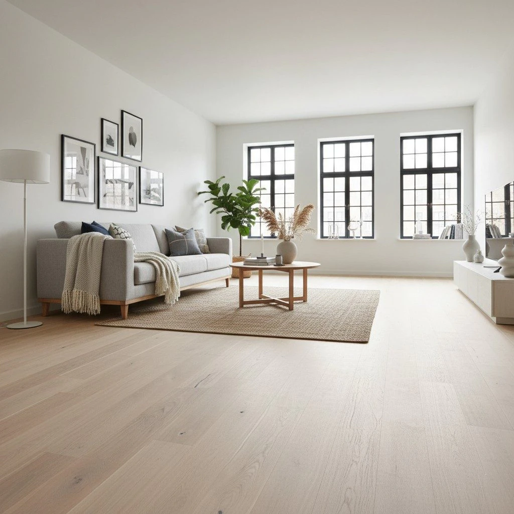 Parchet triplustratificat stejar Biscuits, alb, 2200x180x14mm, Tastes of Life, Barlinek Parchet triplustratificat stejar Biscuits, alb, 2200x180x14mm, Tastes of Life, Barlinek