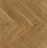 Parchet stratificat stejar, maro afumat, lac mat, Mainland Herringbone 110 Barlinek, 110x660x14 mm