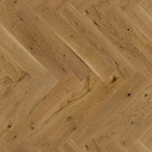 Parchet stratificat stejar, maro afumat, lac mat, Mainland Herringbone 110 Barlinek, 110x660x14 mm