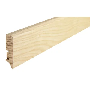 Plintă lemn Barlinek furnir frasin lac, 60 x 16 x 2200mm