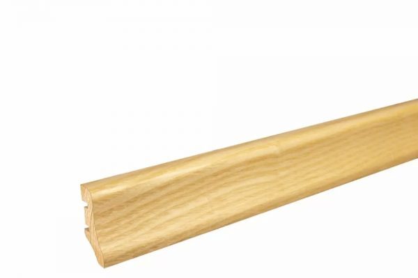 Plintă lemn Barlinek furnir frasin lăcuit P1002011A 2200x40x20 mm