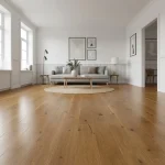 Parchet triplustratificat stejar maro cognac lac mat, Brown Sugar Piccolo, Barlinek, 14x130x2200 mm