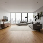 Parchet triplustratificat stejar, maro cognac, Brown Sugar, Barlinek, 14x130x2200 mm