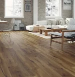 Parchet stejar triplu stratificat, uleiat, culoare nuc, Porto Grande, Barlinek, 180x2200x14 mm