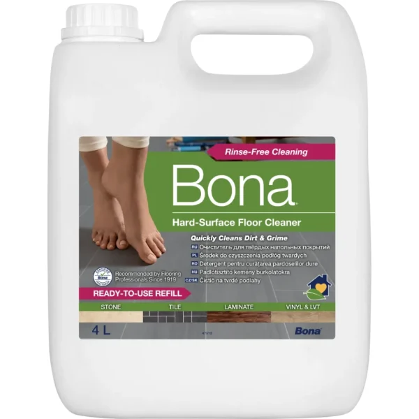 Detergent laminat ceramică și piatră Bona Rezervă 4L
