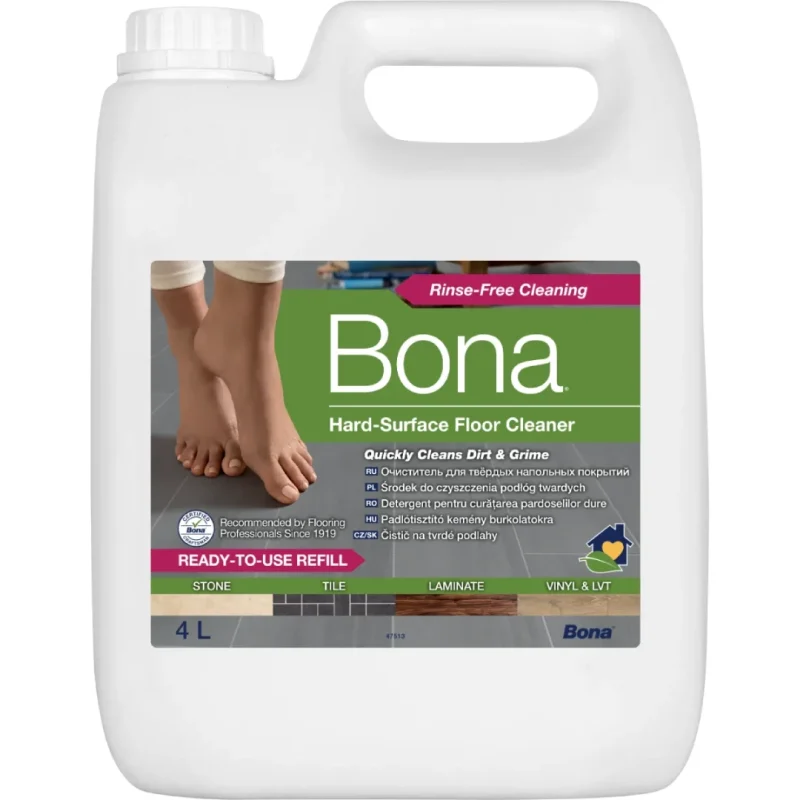 Detergent laminat ceramică și piatră Bona Rezervă 4L