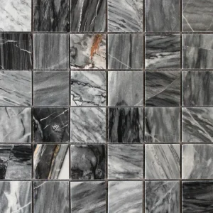 Mozaic piatra naturala gri-maro, Midas A-MST08-XX-027, 300x300x8mm