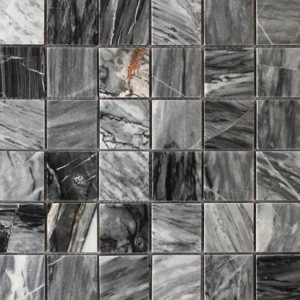 Mozaic piatra naturala gri-maro, Midas A-MST08-XX-027, 300x300x8mm