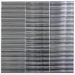 Mozaic sticlă argintiu transparent 300x296x4mm, Midas