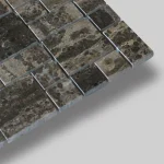 Mozaic piatră naturală maro-bej aspect marmură, Midas, 300x300x8mm - Mozaic din sticla