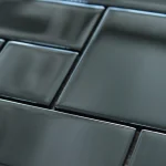 Mozaic sticlă gri pattern Versailles finisaj reflectant 300x300 mm - Mozaic din sticla