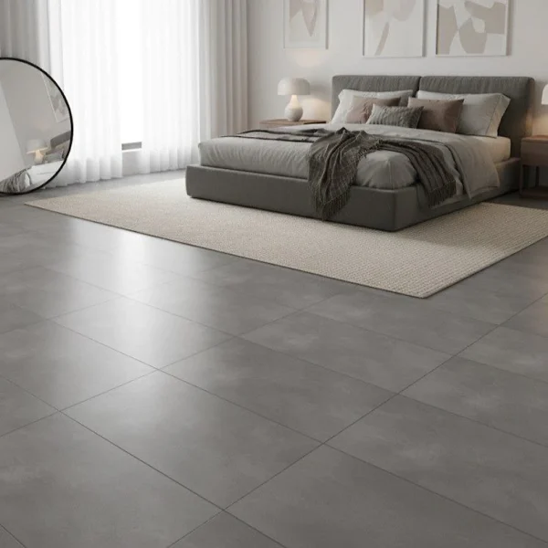 Pardoseală SPC gri beton mat, Amaron XXL Tokio Concrete 914x457,CA 150 914x457 mm - Parchet