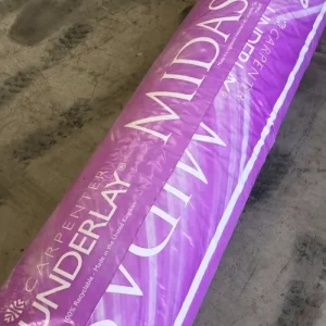 Underlay mocheta, 8mm, izolatie fonica, Carpenter Midas 8, rola 15.07 mp