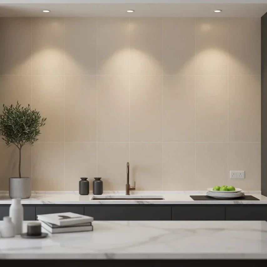 Faianță crem rectificată mată cu efect de piatră, 60x120 cm, Marazzi Stream Ivory Faianță crem rectificată mată cu efect de piatră, 60x120 cm, Marazzi Stream Ivory