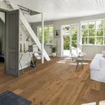 Parchet Kahrs Boardwalk Tramonto stejar uleiat periat micro bizotat edge afumat 1-strip 2420x187x15 mm 151NDMEK14KW240
