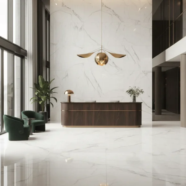 Gresie crem, rectificata mata, Statuario, 120x120 cm, Marazzi, M0FN