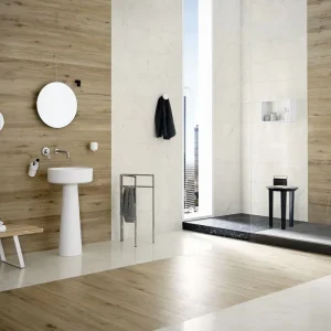 Gresie tip parchet maro, rectificata, Treverktrend, 37.5x150 cm, Marazzi, MMJ2