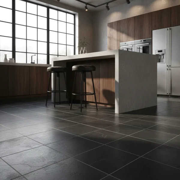 Gresie neagră mată Marazzi Iside Nero 33.3x33.3 cm MJKG