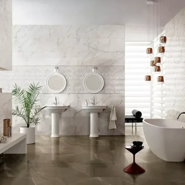Decor ceramic pentru perete, Altissimo Lux Decoro Regent 40X120 cm
