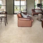 Gresie bej mata living, Mystone Limestone Sand, Marazzi, 60x60 cm
