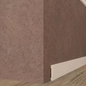 Plinta alba din poliuretan, PL04, 16x120x2000 mm