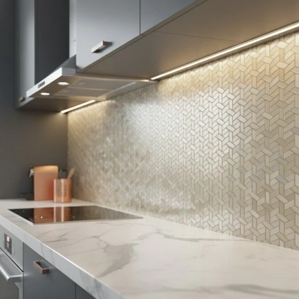 Placa decorativa Marazzi Appeal Sand Decoro Sign 20x50 cm M14T