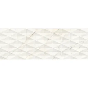 Faianță Albă Lucioasă Marazzi Allmarble Golden White Lux Pave 3D 40X120