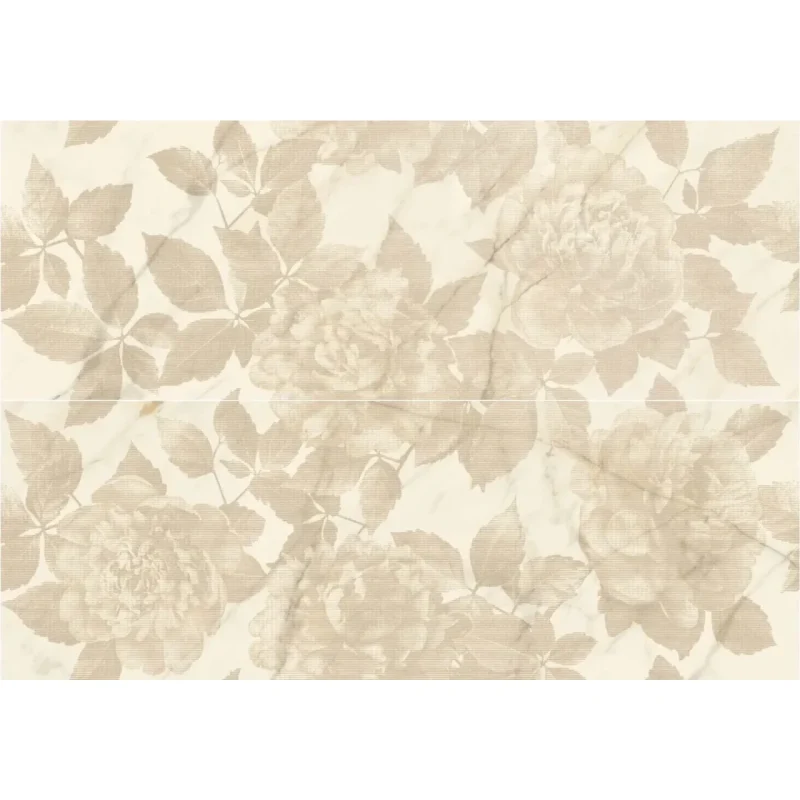 Decor Marazzi Allmarble Golden White Satin Decoro Rose 80X120 cm M93N