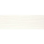 Faianță albă structurată 3D Marazzi Absolute White 25x76 cm
