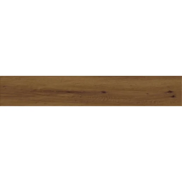 Gresie tip parchet maro antiderapantă Marazzi Treverkheart Brown 15x90 cm