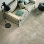 Gresie gri mată cu efect de ciment, 60×60 cm, Marazzi Plaster