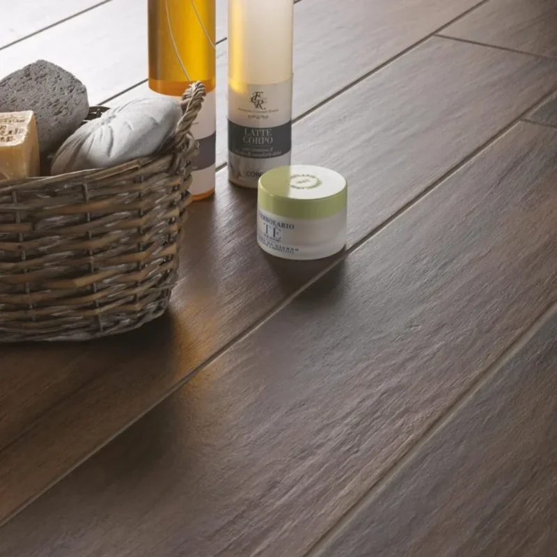 Gresie tip parchet maro Marazzi Treverk Mood Mogano 15x90 cm