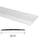 Profil trecere aluminiu autoadeziv, bronz, S04, 38mm, 2.7m