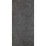 Gresie gri închis mat pentru interior, Marazzi Silverstone Nero 30x60 cm